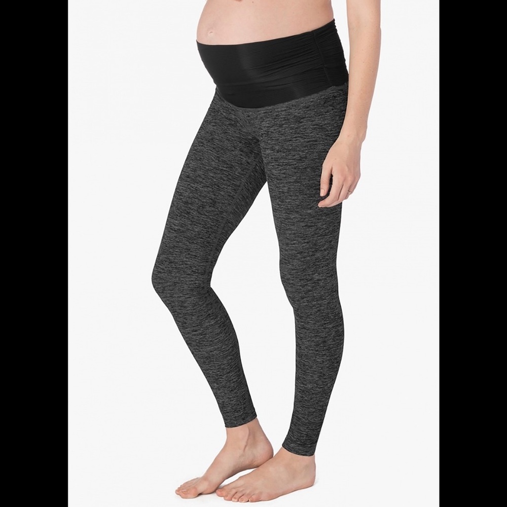 Spacedye Hug The Belly Maternity Long Legging Sz S
